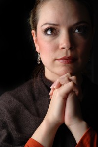 woman praying