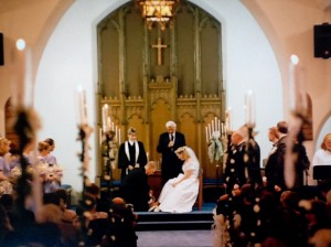 footwashing wedding